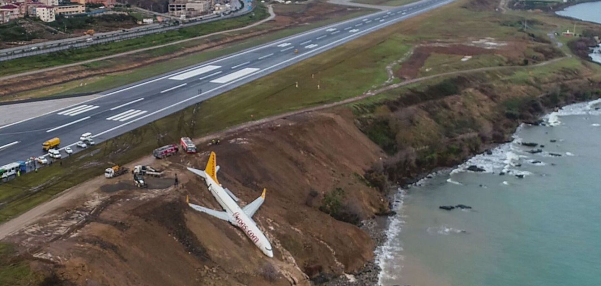 Крики, сльози, паніка: з'явилося жахливе відео з Boeing, який потрапив у НП