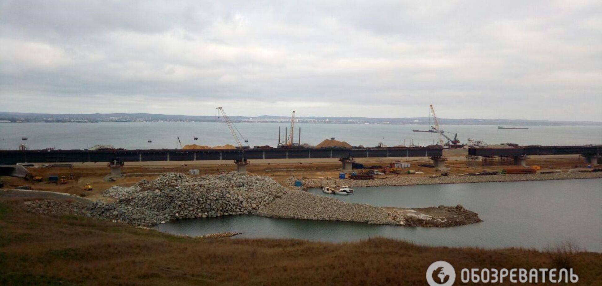 Керченский мост нанес мощный удар по экономике Украины: появились новые подробности и видео