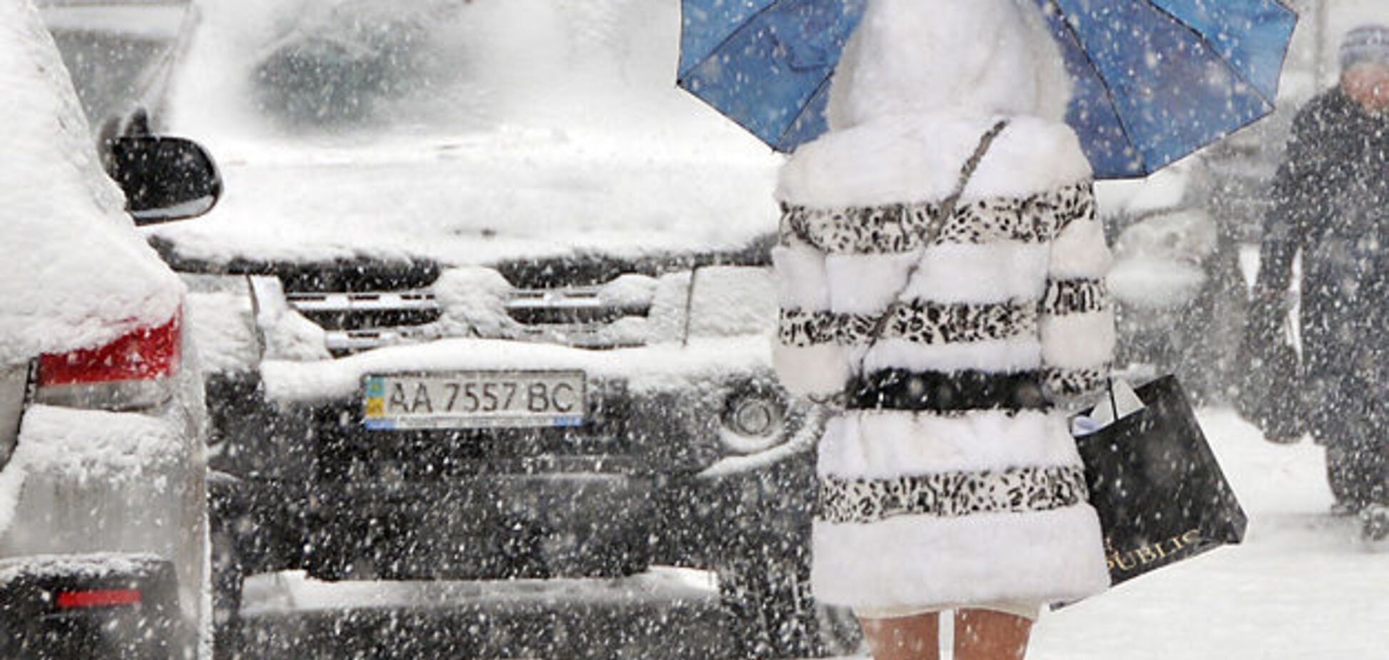 Снігопад в Україні