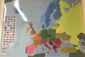 Карта з Россійської Кримом