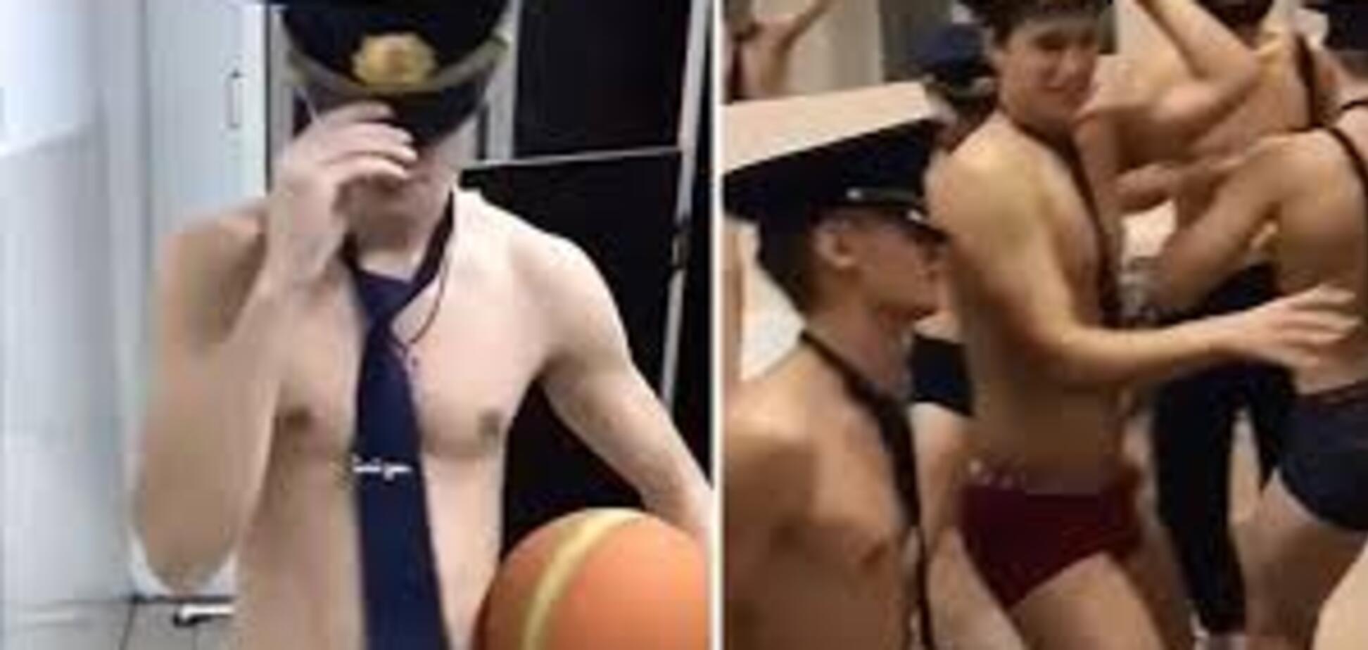 Скандальное видео курсантов