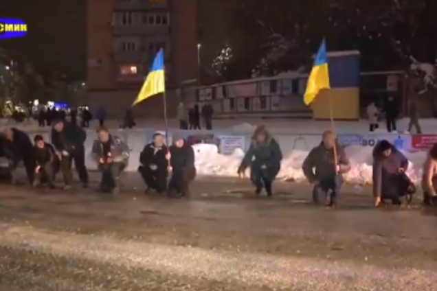 Сеть взволновало душераздирающее видео прощания с бойцом АТО