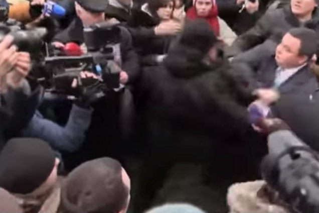 напад на голову управління Нацполіції Київської області Дмитра Ценова