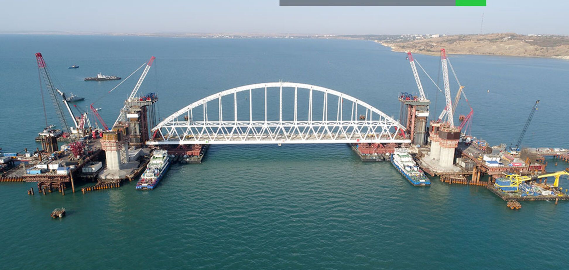 Готуються до краху? Сплив цікавий момент у будівництві Кримського моста