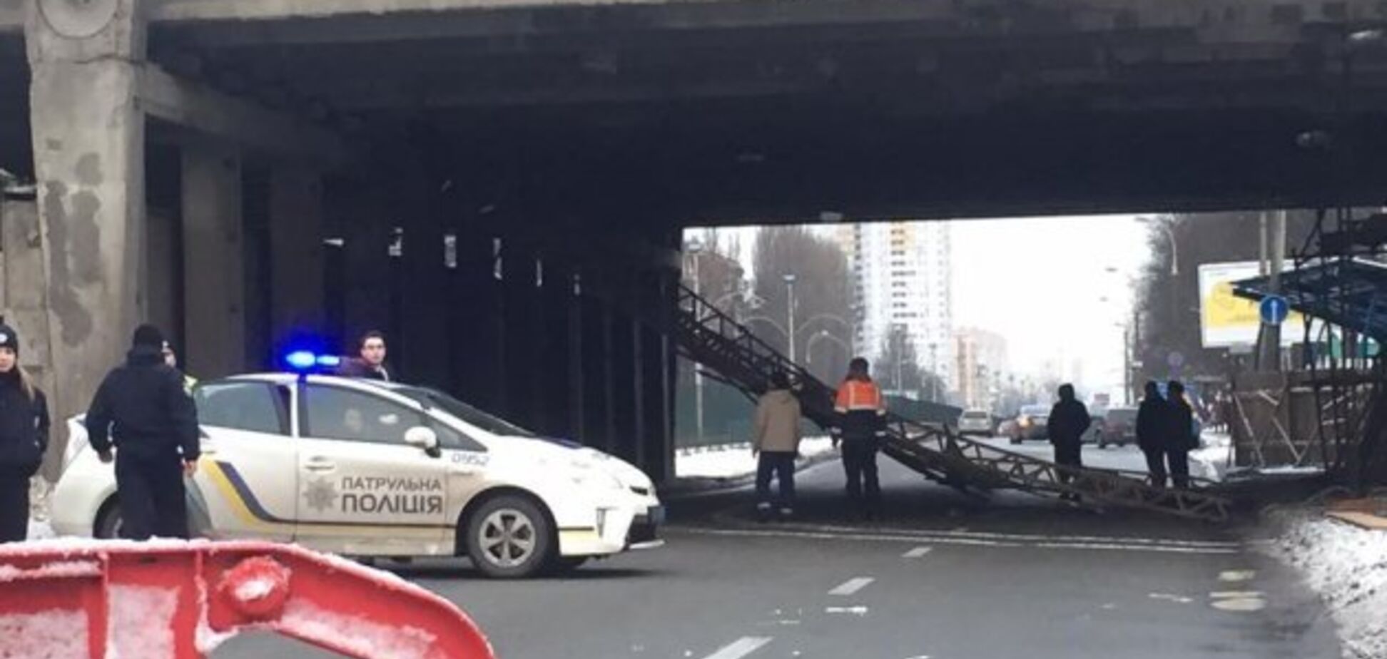 ЧП с мостом в Киеве: появились новые подробности