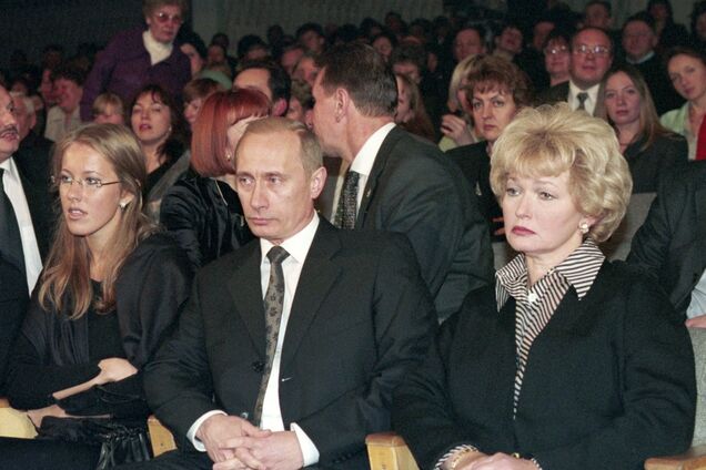 Ксения Собчак и Владимир Путин