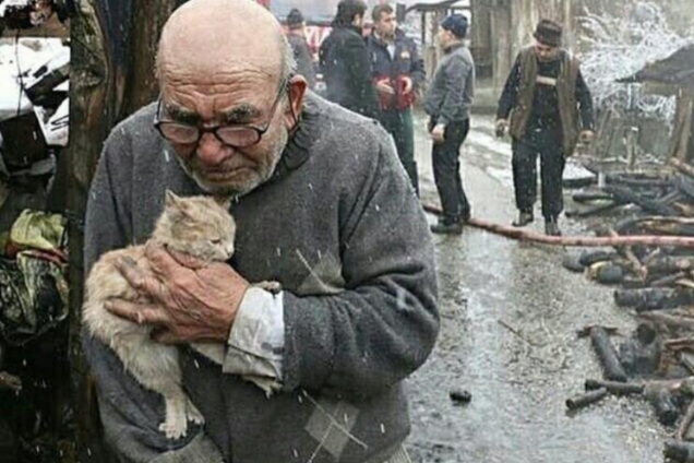 Алі Месі з кошеням