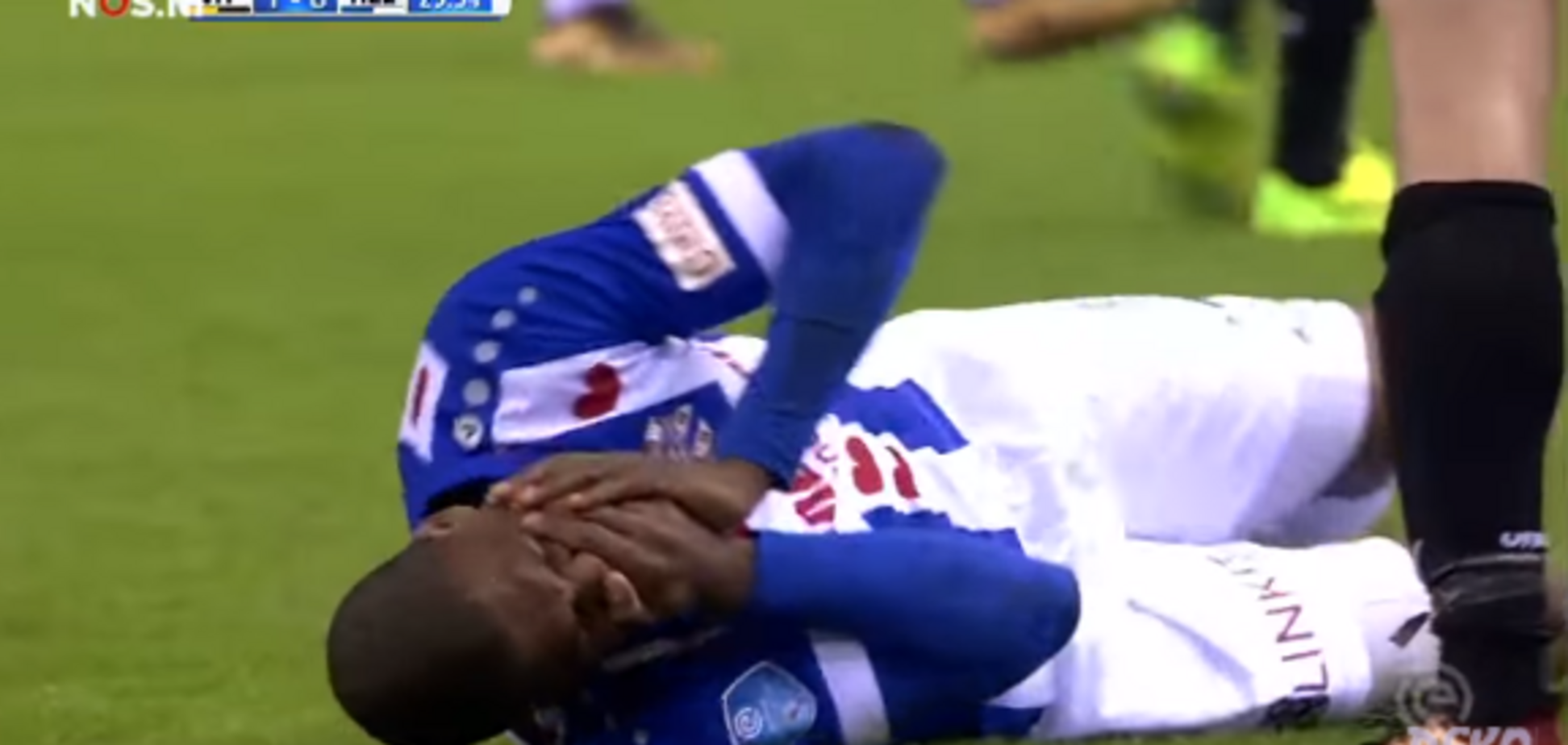 Пострадали и пенис и лицо: футболисту в Голландии устроили 'террор' на поле