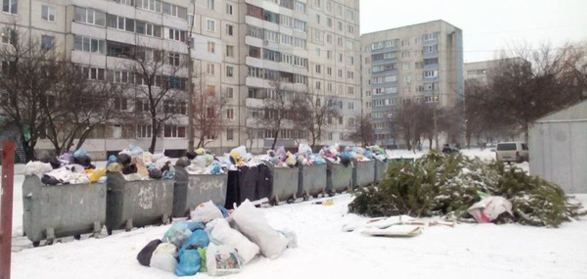 Місто перетворилося на смітник: у Черкасах стався сміттєвий колапс. Фотофакт