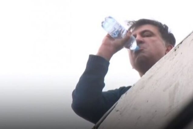 Саакашвілі на даху