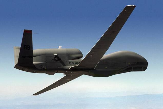 Global Hawk ВПС США провів розвідку на Донбасі