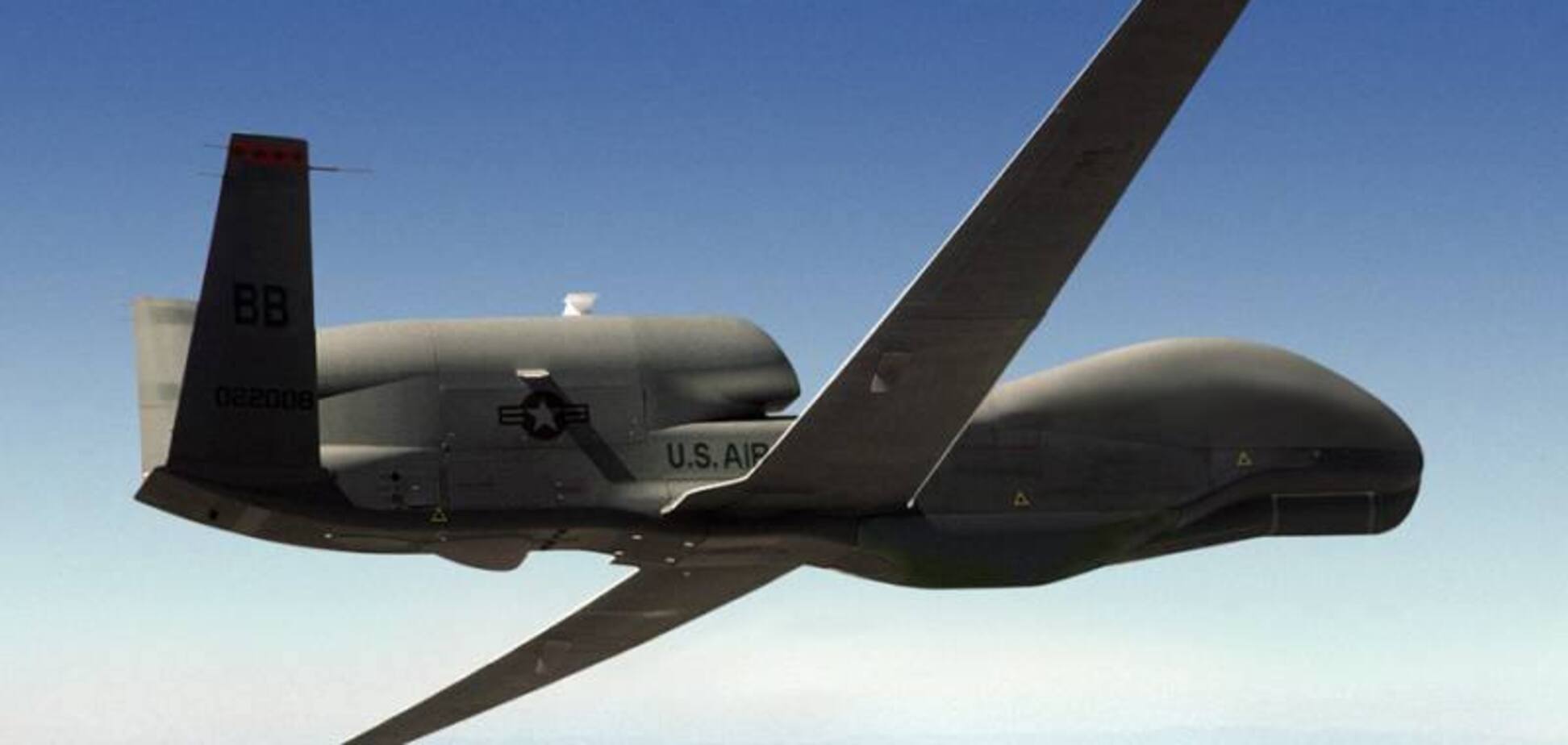 Global Hawk ВВС США провел разведку на Донбассе