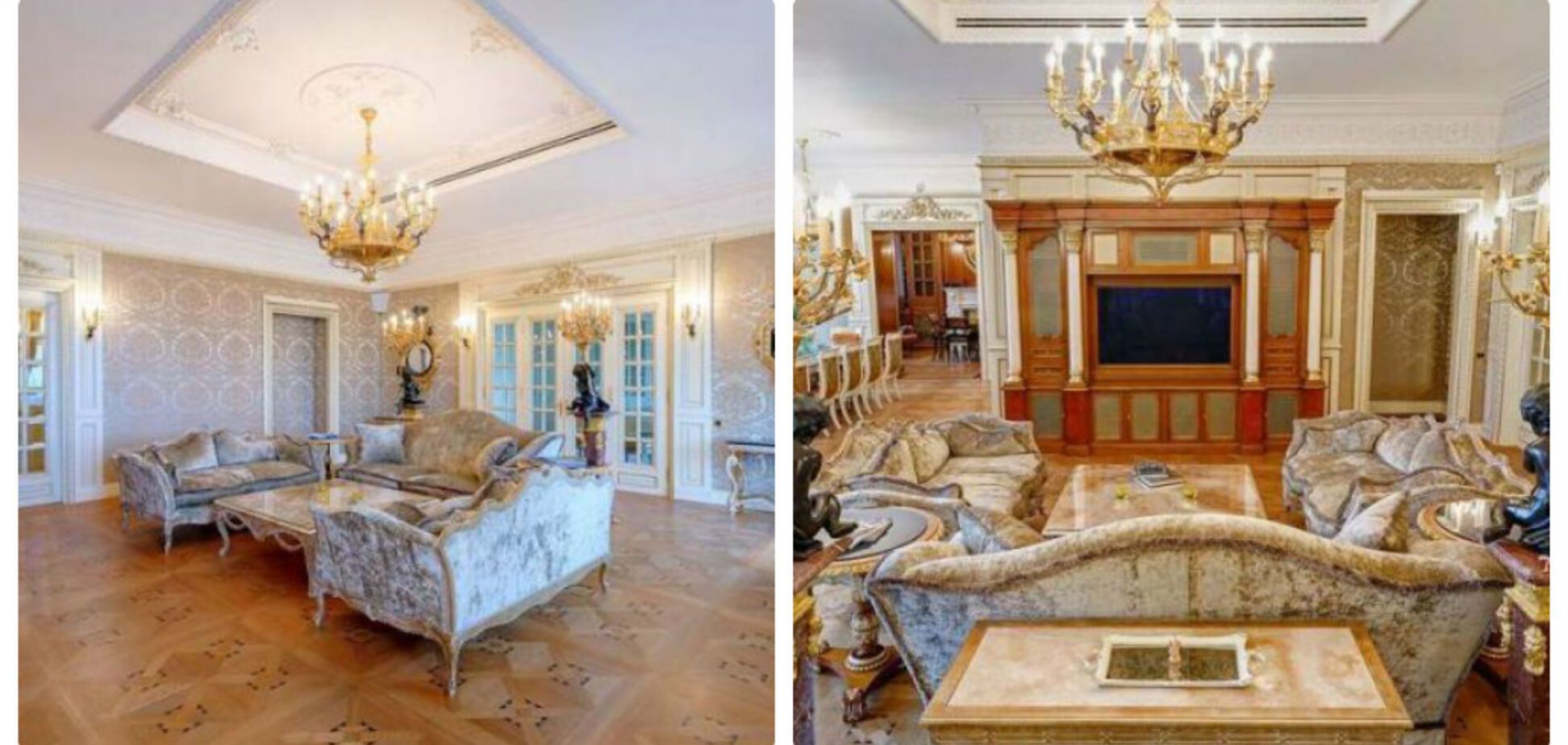 Мрамор, литье и золочение: опубликован топ самых дорогих апартаментов Киева