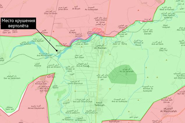 В Сирии разбился российский вертолет: есть погибшие