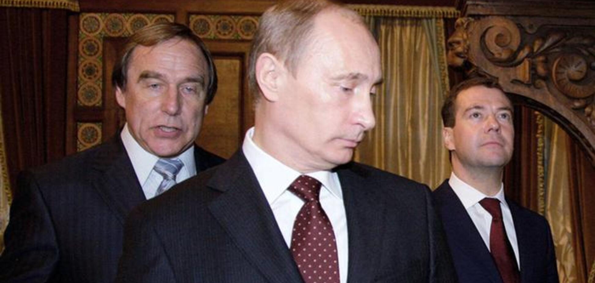Окружение Путина поместили в 'чумной барак'