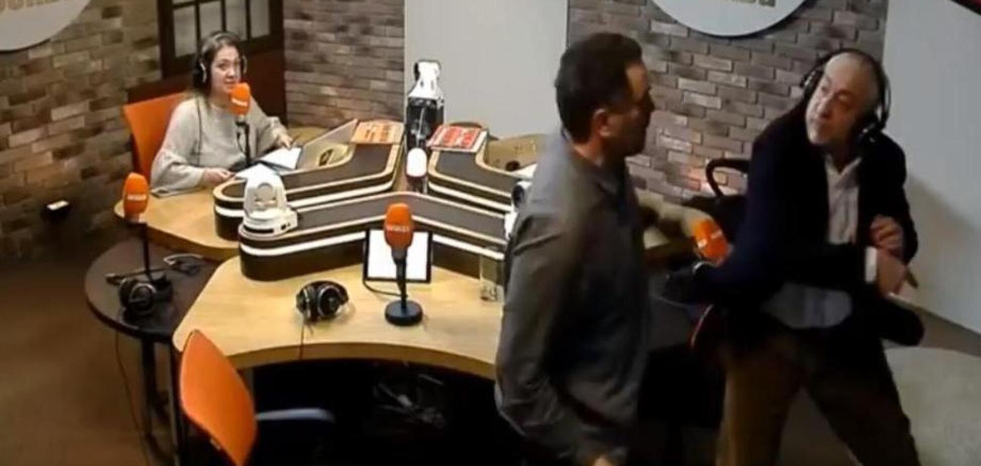 Драка Сванидзе и Шевченко