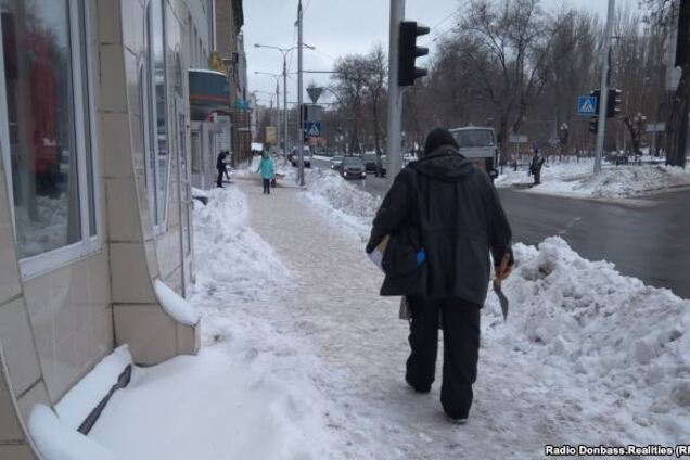 Появились свежие фото из оккупированного Донецка
