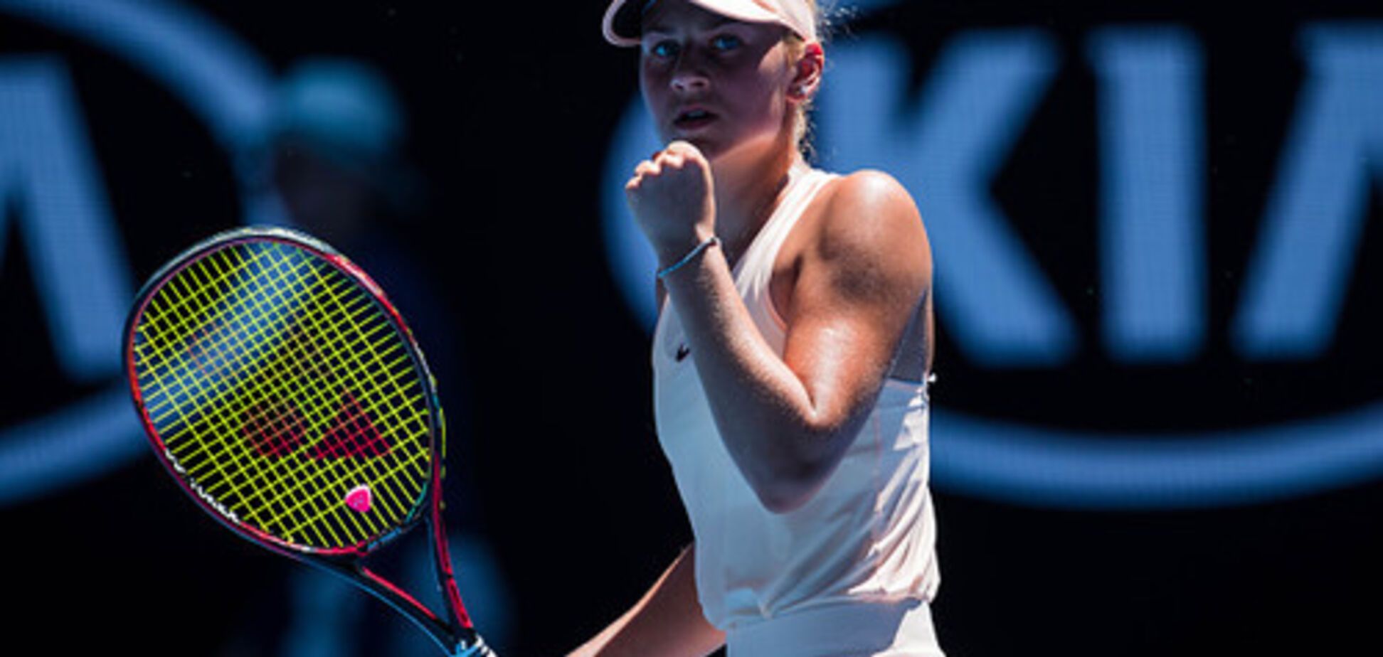 15-летняя украинская теннисистка произвела фурор в Австралии, одержав фантастическую победу над американкой