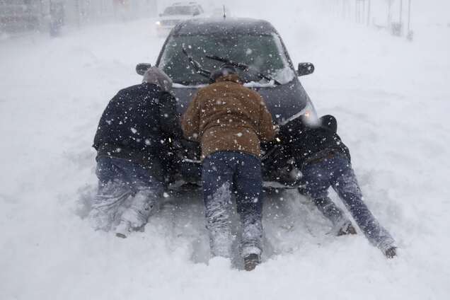 На США обрушився 'циклон-бомба'