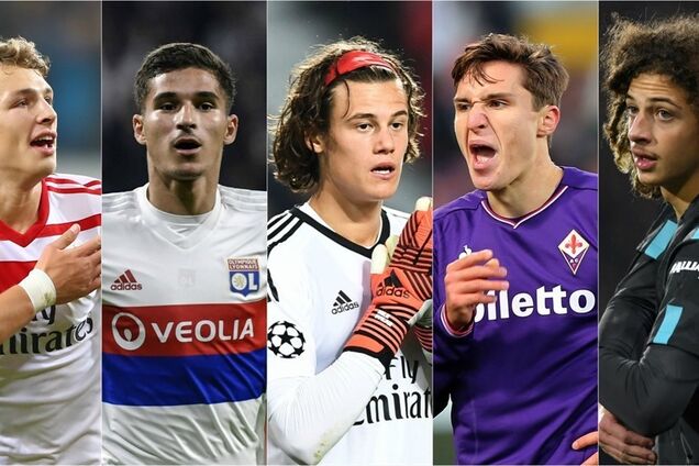 Молодые футболисты