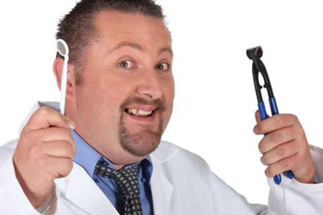 Может с дантистом нужно расплачиваться едой?