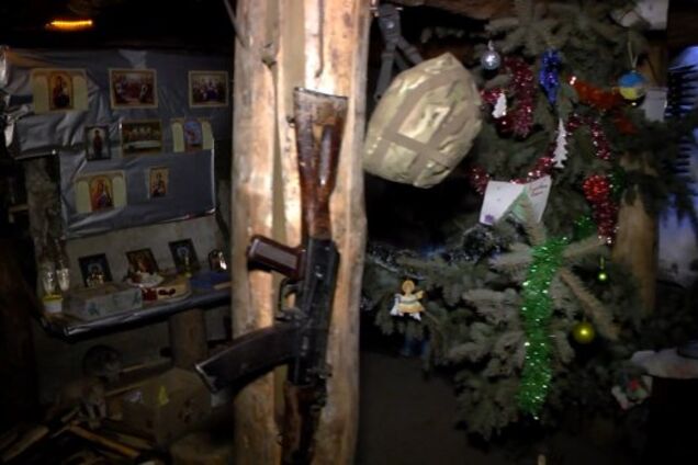 Колядки, кутья и служба: как празднуют Рождество бойцы АТО на Донбассе