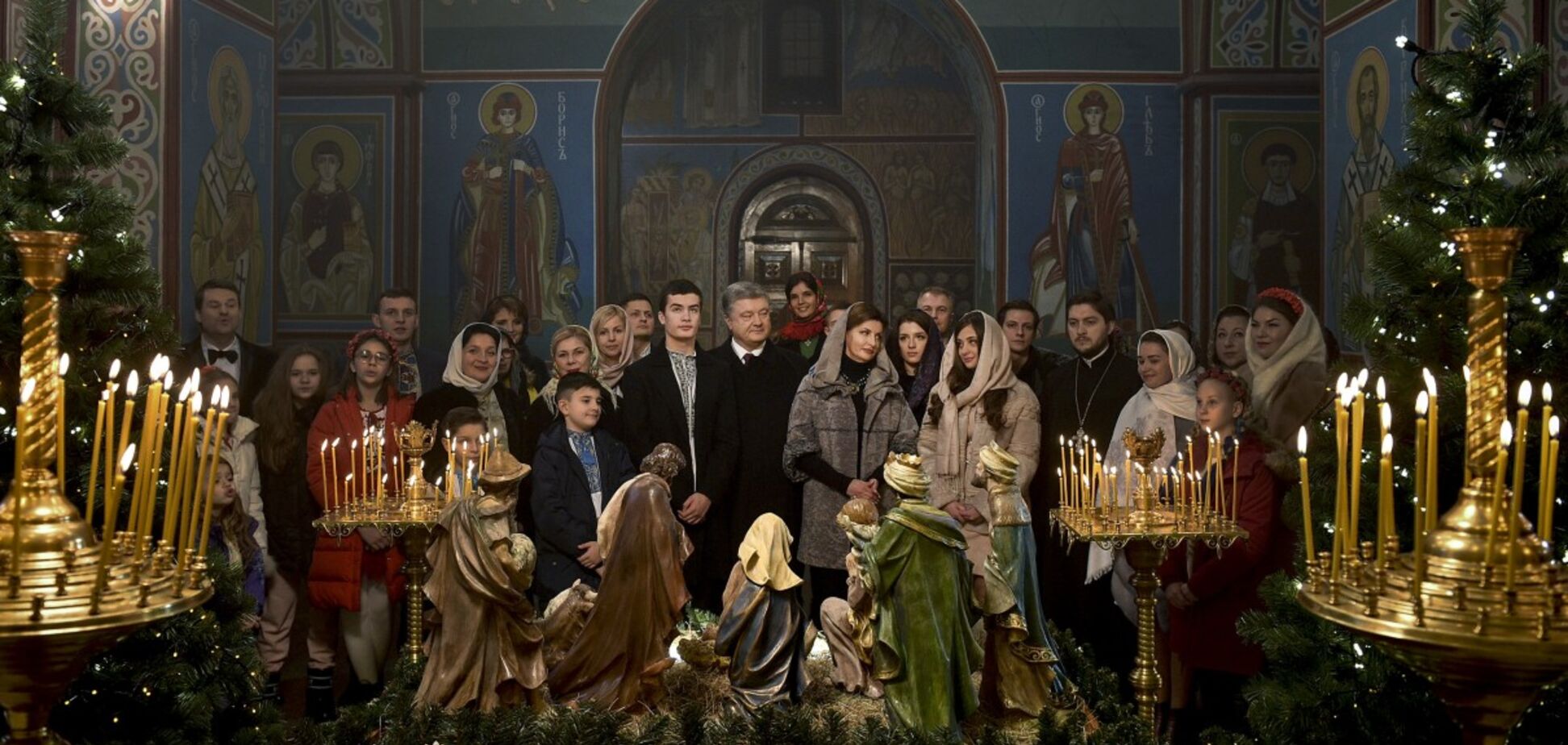 'Христос родился!' Порошенко поздравил украинцев с Рождеством