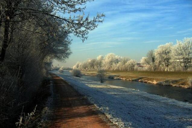 Мороз погода Украина