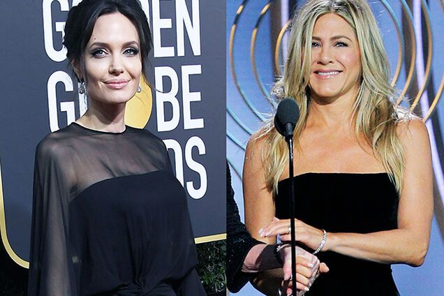 Анджелина Джоли и Дженнифер Энистон