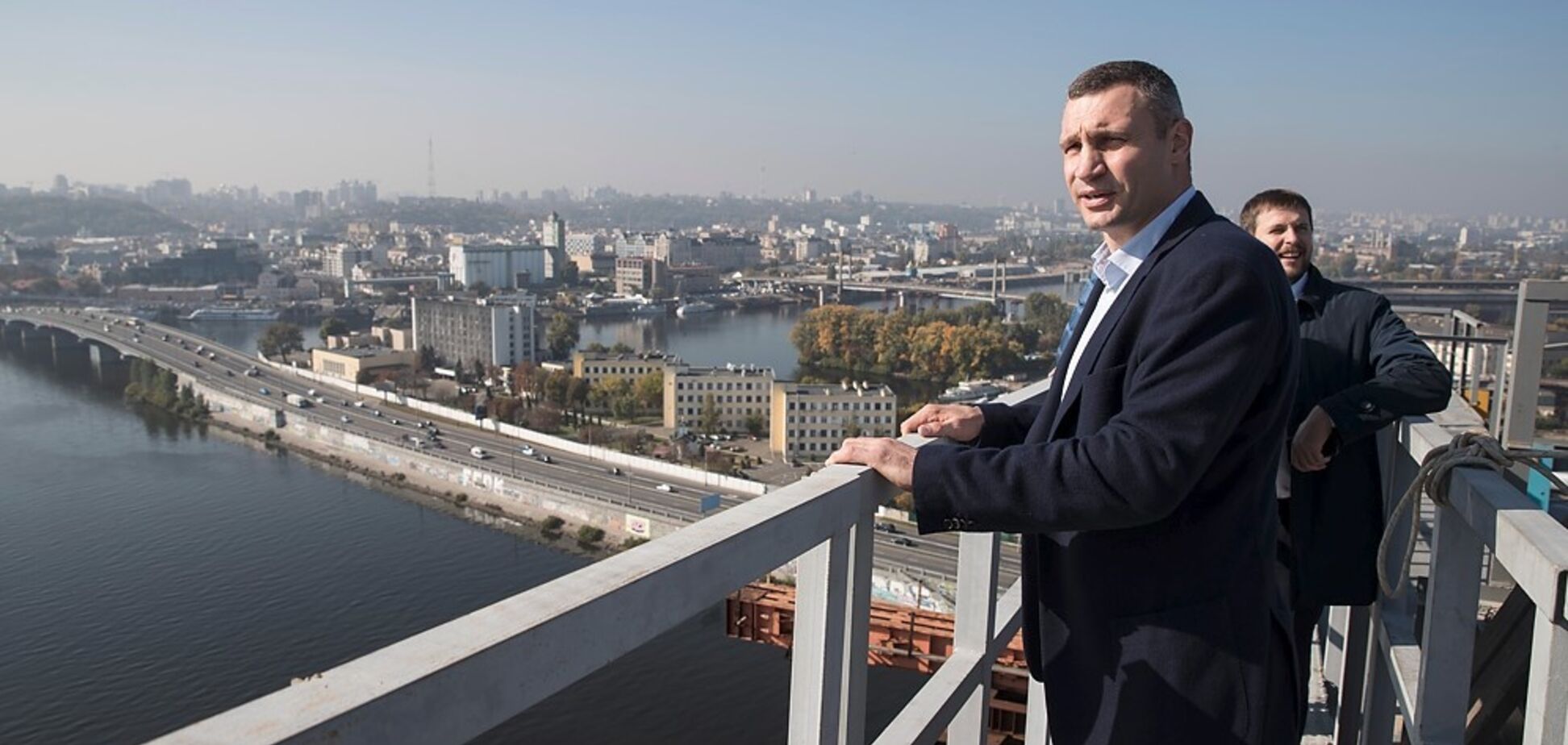 Кличко: за 2 роки жителі Троєщини проїдуть по Подільсько-Воскресенському мосту