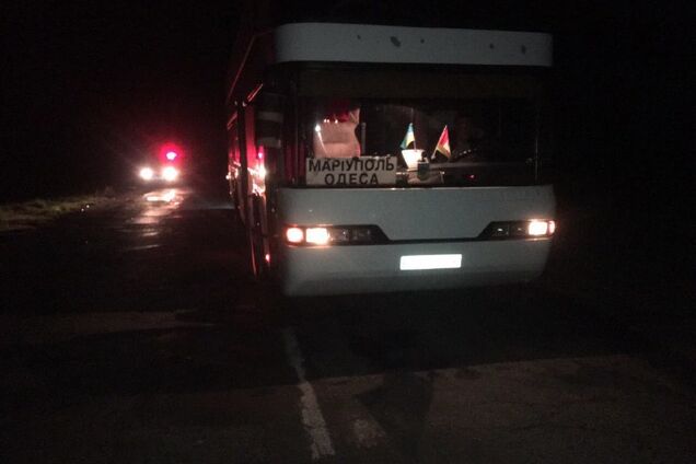 На трассе в Запорожской области пьяный пешеход попал под колеса рейсового автобуса