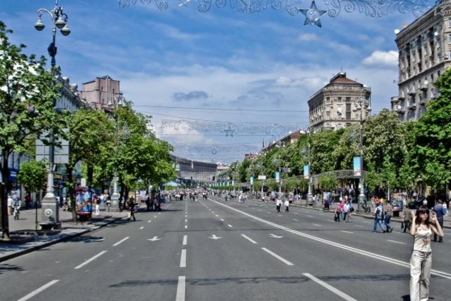 Каштаны на Крещатике