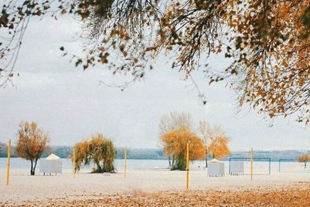 Осенний Днепр: в сети появились красочные фото