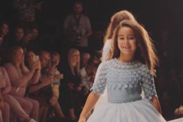 Строит карьеру в России? Дочь Ани Лорак впервые вышла на подиум