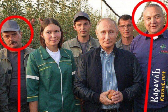 Массовка Путина