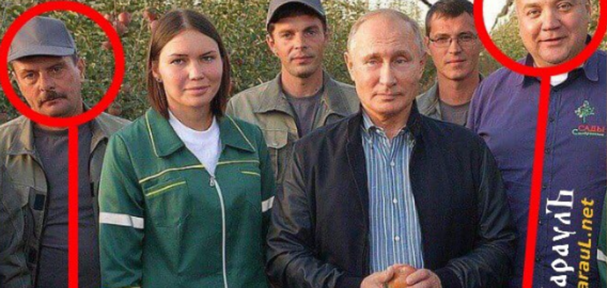 Массовка Путина