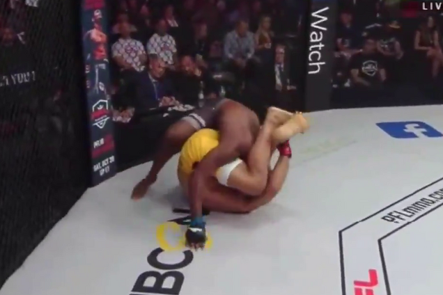 Літаючий трикутник: боєць ММА здобув перемогу рідкісним больовим прийомом