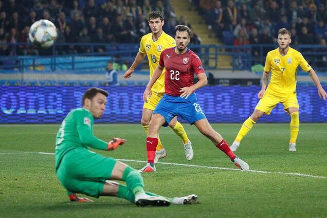 Україна - Чехія: відео голів