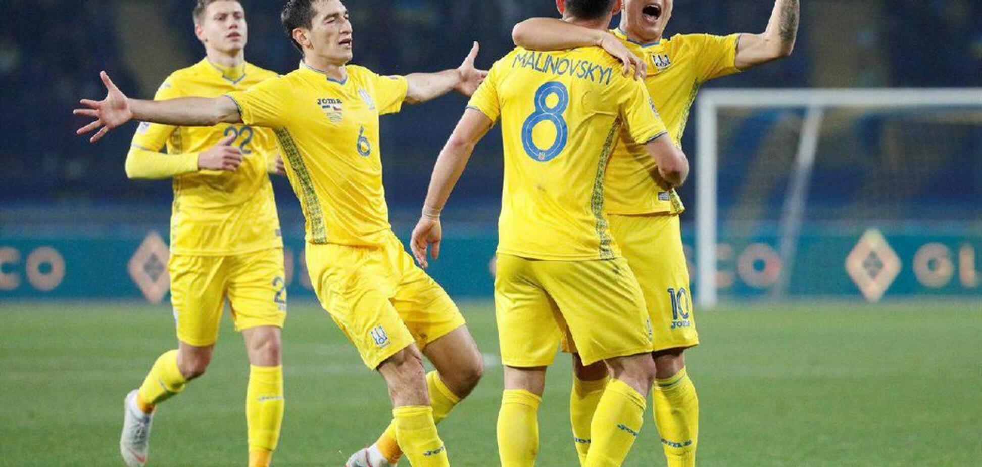 Миллионы: раскрыты суммы выплат сборной Украины в Лиге наций