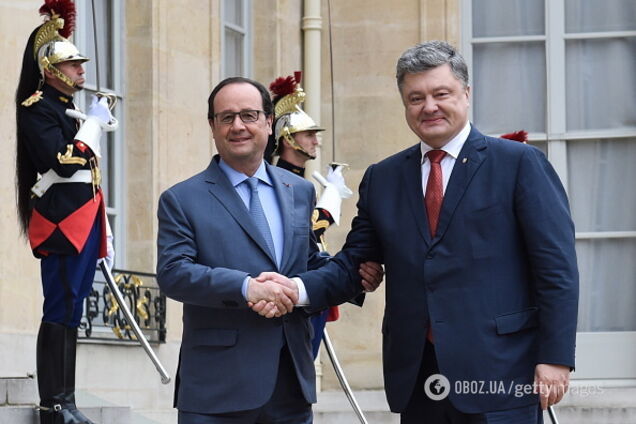 ''Страстно и очень серьезно'': Олланд признался, как его поразил Порошенко