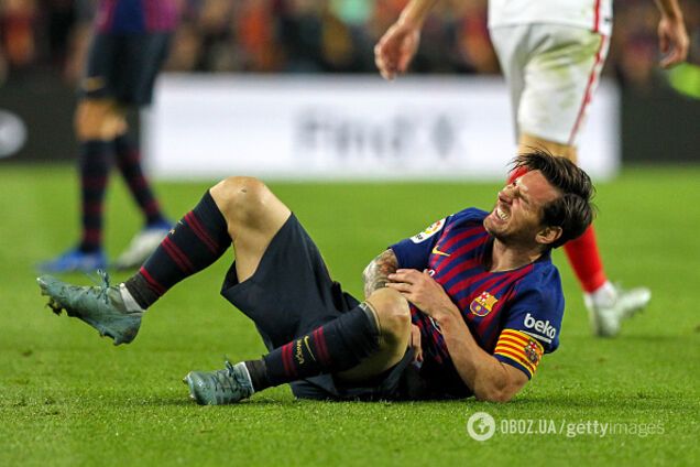 Месси получил перелом: названы сроки восстановления футболиста