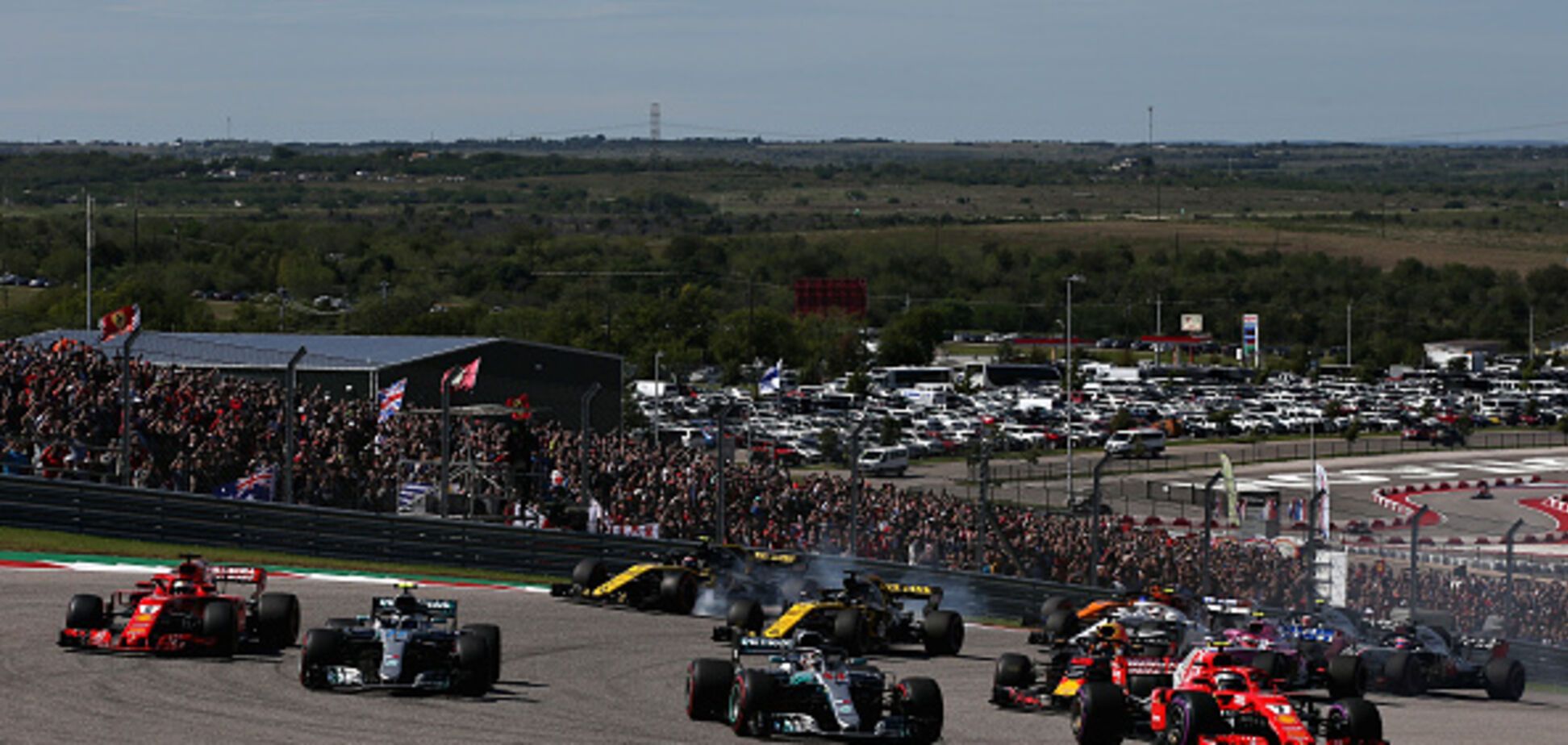 Пилот Ferrari выиграл Гран-при США Формулы-1