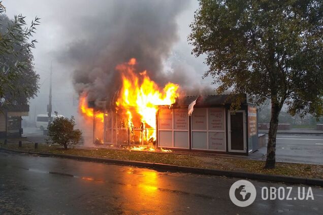 Пожежа в Києві