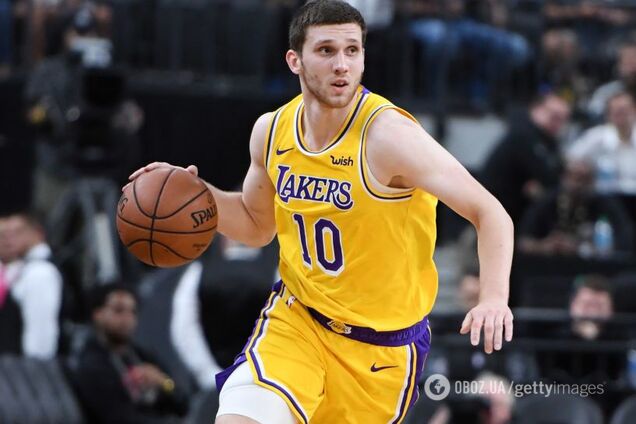 Украинец Михайлюк набрал первые очки в НБА