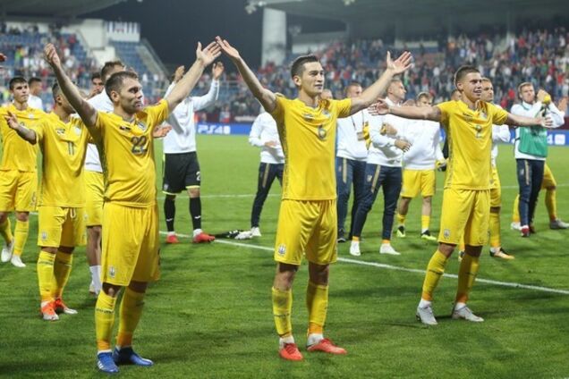 Сборная Украины поднялась в рейтинге ФИФА