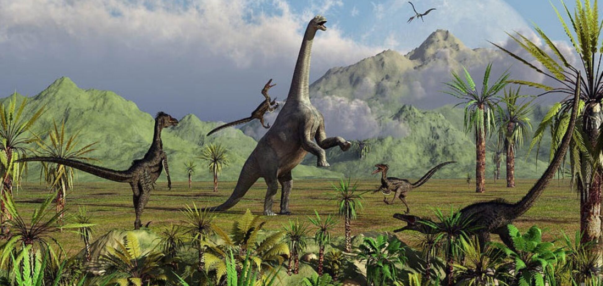 В Китае показали огромных динозавров: кости нашли на стройплощадке