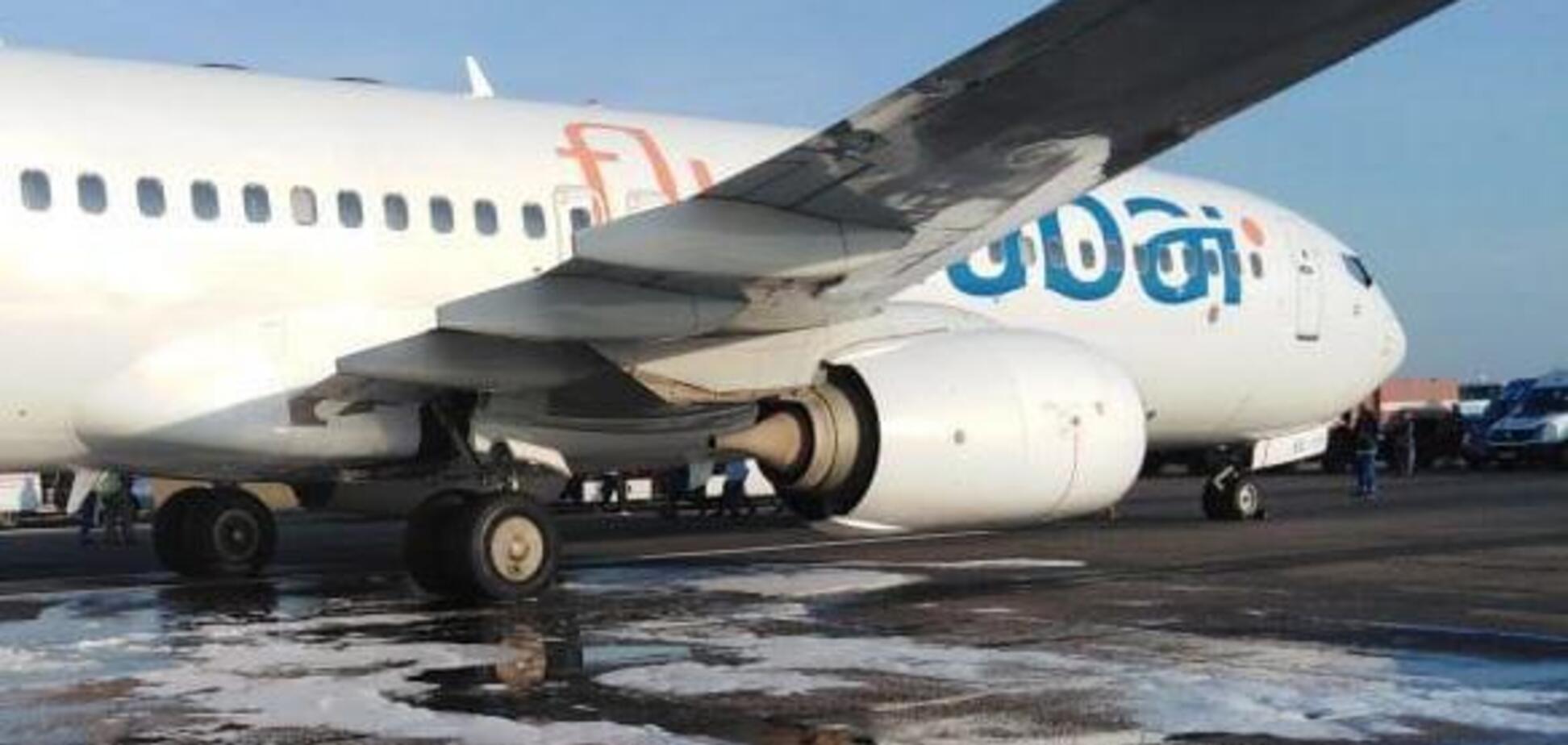 Задимився під час зльоту: в Одесі сталася НП з пасажирським літаком