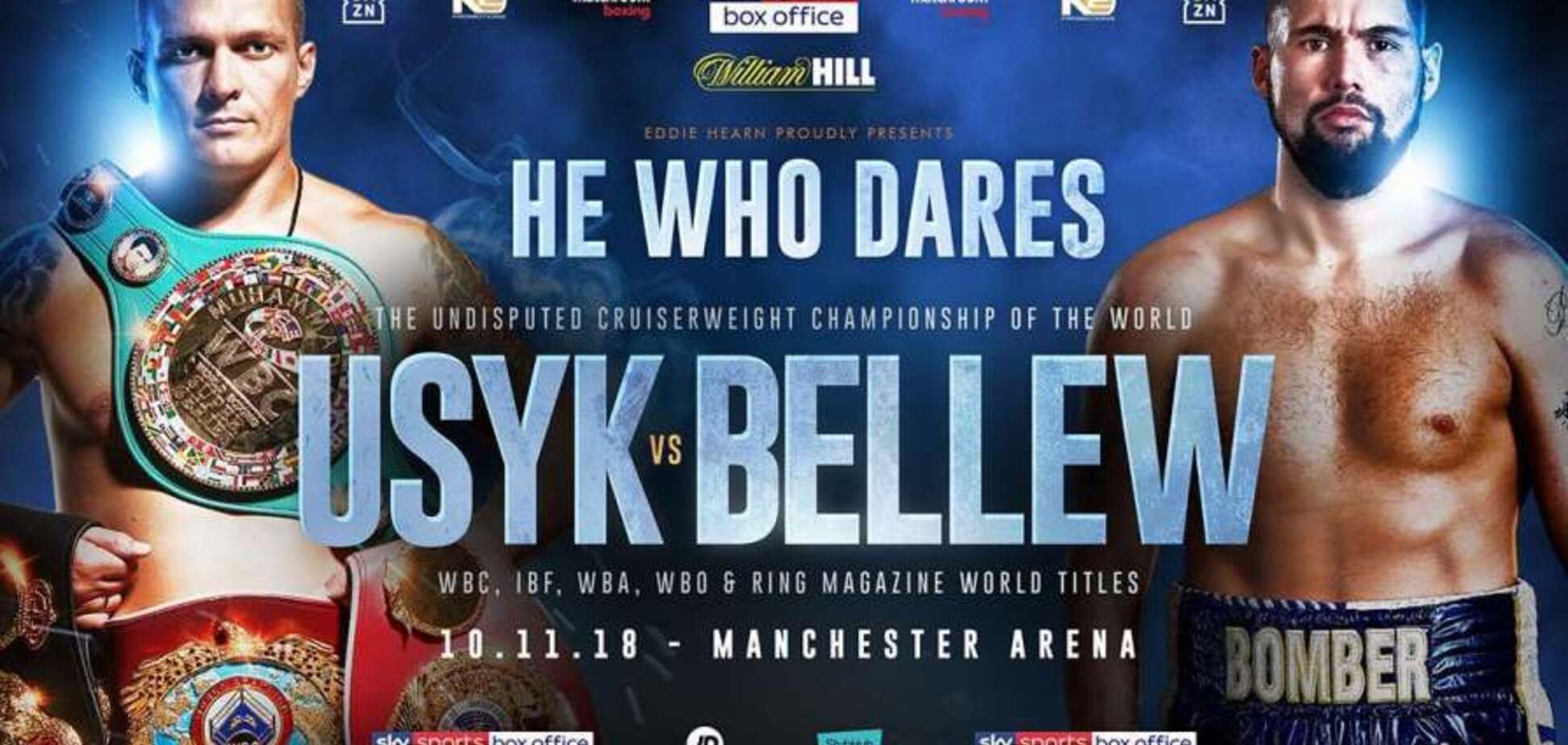 Где сейчас смотреть бой онлайн Усик — Белью: расписание трансляций