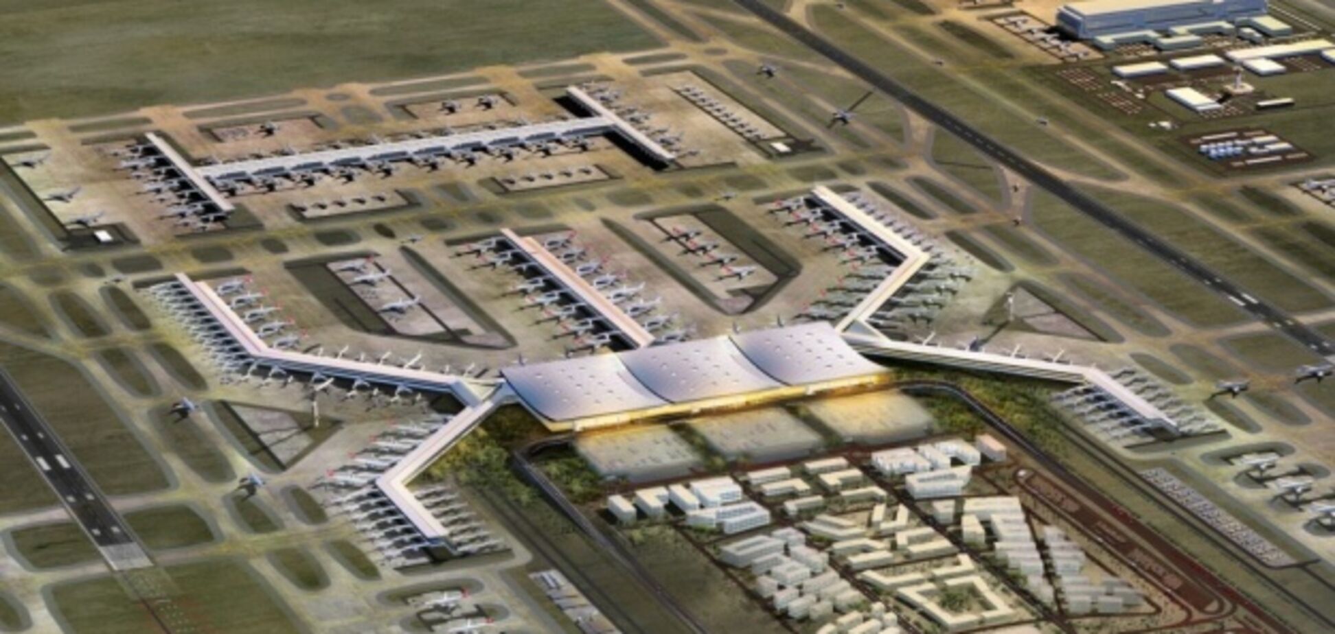 В Стамбуле открыли самый большой в мире аэропорт: первые захватывающие фото и видео