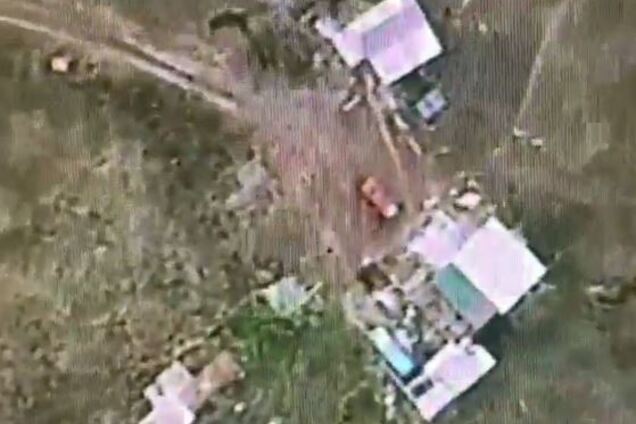 Офицер ВСУ показал мощное видео уничтожения террористов на Донбассе